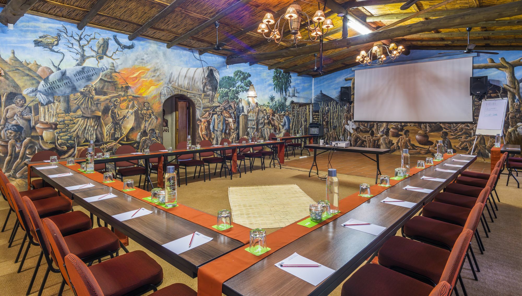 Aha Lesedi African Lodge & Cultural Village Broederstroom Exterior foto