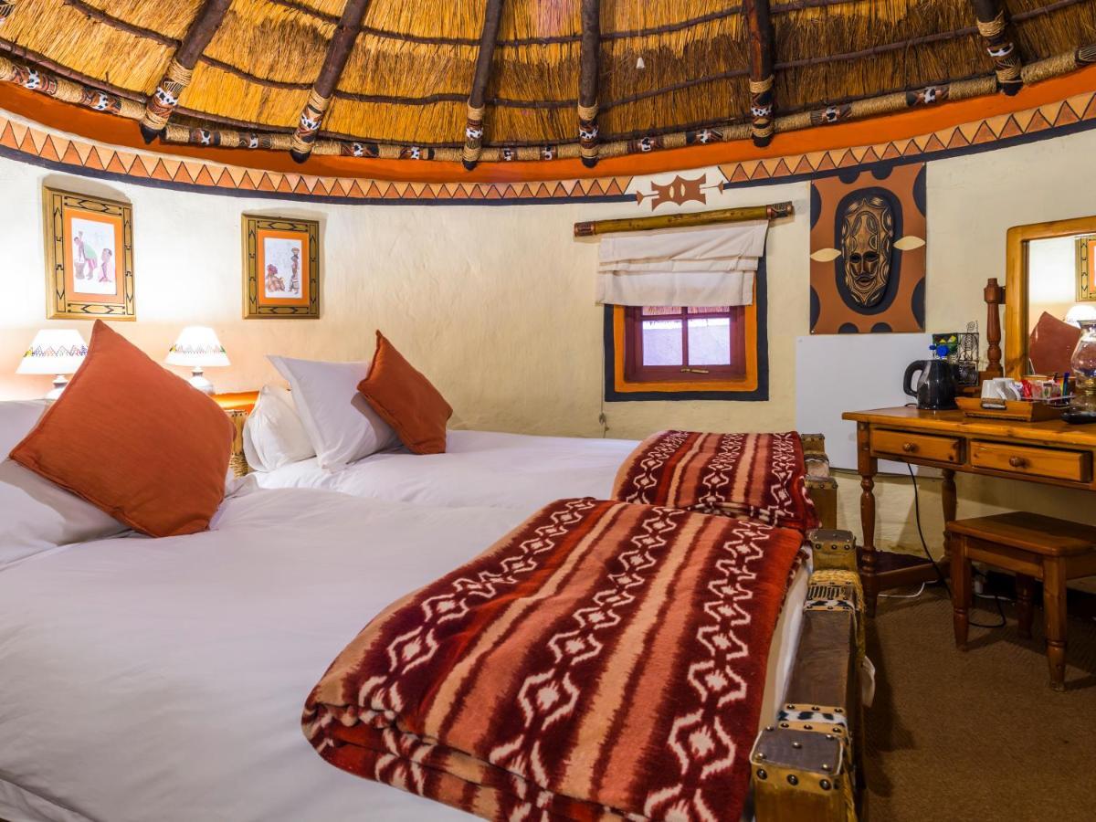 Aha Lesedi African Lodge & Cultural Village Broederstroom Exterior foto